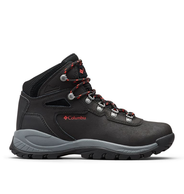 Columbia Newton Ridge™ Plus Waterproof Ženske Obuća za Planinarenje Crne Crvene | GXU7916MS