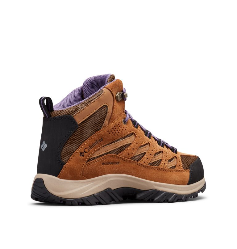 Columbia Crestwood™ Mid Waterproof Ženske Obuća za Planinarenje Tamno Ljubičaste | JGI9162VV