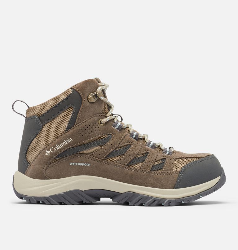 Columbia Crestwood™ Mid Waterproof Ženske Obuća za Planinarenje Smeđe | MIL5847IY