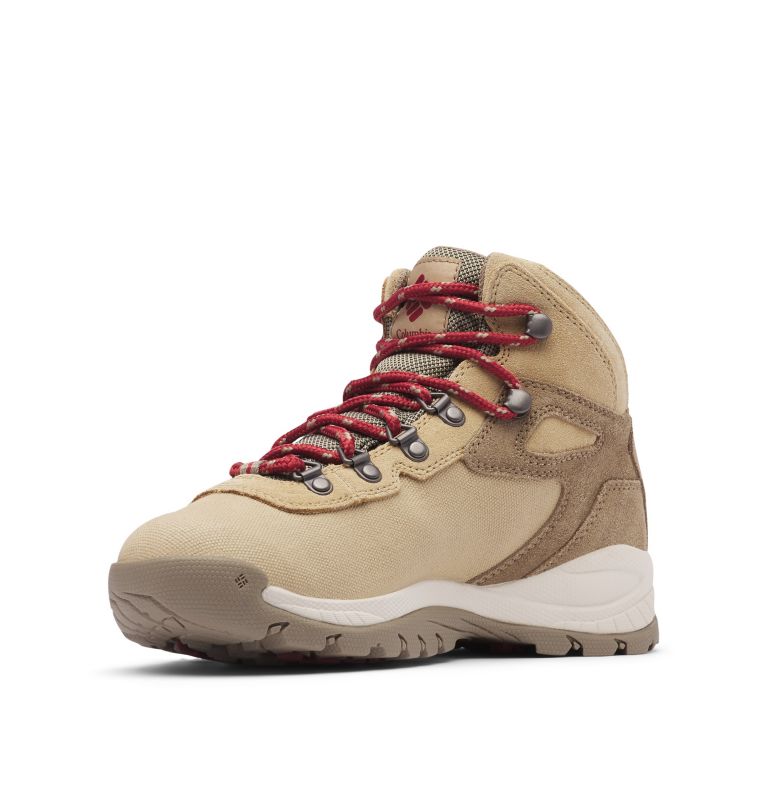 Columbia Newton Ridge™ Canvas Waterproof Ženske Obuća za Planinarenje Crvene | VVB27100PE